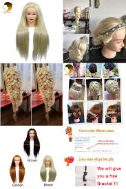 100% real human hair mannequin head doll hairstyles 24. Mannequin Head Hairstyles