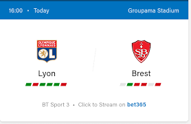 Lyon are undefeated in their last 10 matches against brest in all competitions. Kg6lmo5u Voikm