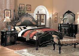 Black gothic bedroom furniture set. Pin On Bedroom Decor
