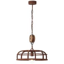 Brilliant Leuchten Middle Pendelleuchte 47cm Schwarz Rost Braungewischt Online Kaufen Otto