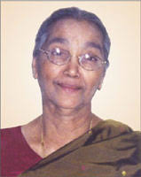 Christine Viegas (88), Bendore, Mangalore