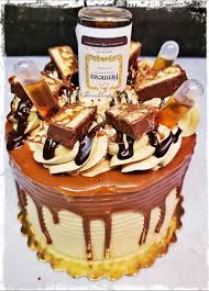 30th Birthday Cake For Him Chocolate Hennessy Infused Snickers Cake Hennything Is Possible Birthday Cake For Him Beautiful Birthday Cakes Gourmet Chocolate Covered Strawberries