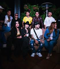 Westcol y artistas populares (Imagen tomada de redes)