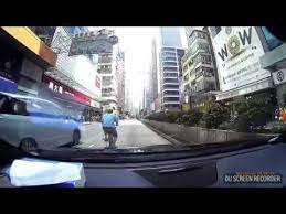 馬路炸彈系列 廢老旺角踩單車亂咁嚟 轉載 youtube