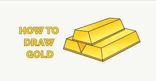 I always do sketch first because video would be too long. How To Draw Gold Really Easy Drawing Tutorial