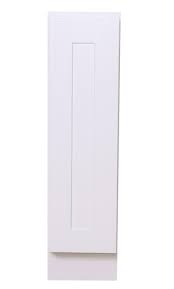 6 way adjustable with soft close. White Shaker Spice Rack Base Kitchen Cabinet 9