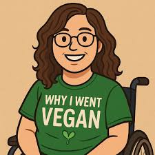Good morning, friends — I'm Erin, also known as That Vegan Disabled Gal. My  disability journey is different from many others because my stroke was  caused by my eating disorder. I share