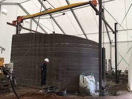 3d printing completed on 3d printhuset s building on demand 3dprint com the voice of 3d printing addi 3d printed building 3d printing architecture prints