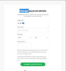 How to update spotify payment details on desktop, android mobile and iphone? Cant Pay With Paypal Spotify