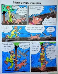 Como hacer un fanzine / aprendo en casa. Como Hacer Un Comic Web Del Maestro