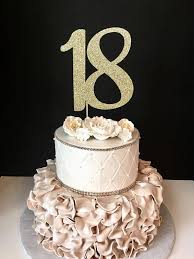Aesthetic Rose Gold Elegant 18th Birthday Cake Pin By Kristina Hadzhieva On Screenshots 18th Birthday Cake Elegant Birthday Cakes Birthday Cake Toppers