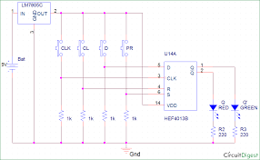D Flip Flop Circuit Diagram Working Truth Table Explained