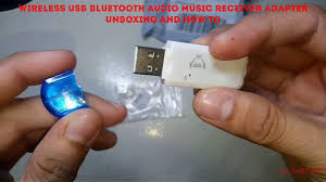 Cara menggunakan usb bluetooth adapter music. Wireless Usb Bluetooth Audio Music Receiver Adapter Unboxing How To Youtube