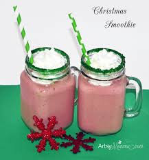 Here are 20 tasty and fun ideas that are perfect for class parties, home parties, and lunchboxes! Christmas Smoothie Recipe For Kids Artsy Momma
