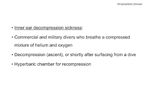 Image result for Inner Ear Decompression Sickness