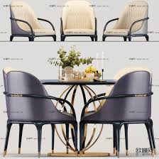 Dining room table and 4 chairs. 3d Model Dining Tables And Chairs 7 Free Download Armchairs Living Room Modern Table And Chairs Dining Table