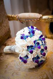 Vibrant Multicultural Wedding White Rose Wedding Bouquet Purple Wedding Theme White Wedding Bouquets