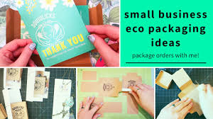These 10 tips will help you give your buyers a unique experience, especially on marketplaces such as etsy. Eco Packaging Ideas For Small Businesses Pack Orders With Me Youtube