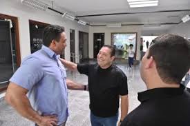 O encontro de Styverson com Ezequiel na TCM em Mossor&oacute; - Blog do BG