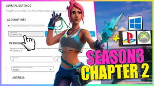 How To Change Your Fortnite Name Chapter 2 Season 2 How To Change Your Epic Games Name 2020 Youtube