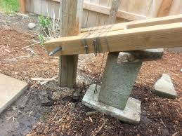 How to remove concrete posts from garden. Pull Wooden Fence Posts Set In Concrete With No Digging 7 Steps With Pictures Instructables
