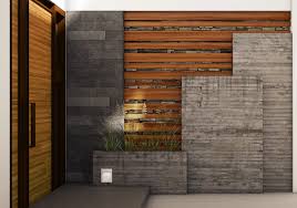 Mauer Zaun Kombination Fur Mehr Sichtschutz Und Stil Im Garten In 2020 Feng Shui Moderner Garten Innenhof