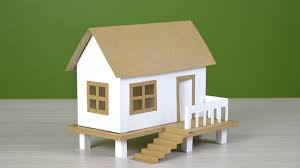 Wow Beautiful Paper House How To Make A Attractive House From Paper Diy Youtube Paper House Diy Paper Houses Cardboard Box Houses