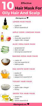 10 Effective Hair Mask For Oily Hair And Scalp Alluring Soul Effective Hair Masks Homemade Hair Mask Greasy Hair Hairstyles