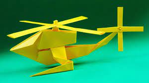 The only thing better than a paper airplane may be a paper helicopter. Origami Helicopter How To Make A Paper Helicopter Youtube