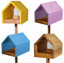 Vogelhaus Mit Stander Eichenholz Vogelfutterhaus Vogelhauschen Vogelvilla Vogelhaus Mit Stander Vogelfutterhaus Vogelhaus Holz