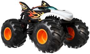 Maybe you would like to learn more about one of these? Hot Wheels Monster Trucks 1 24 Die Cast Shark Wreak Shop Hot Wheels Cars Trucks Race Tracks Hot Wheels