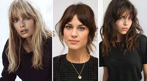 Hairstyles for bangs are versatile and easy to style. Hair Trend The Fringe Is Back And It S Back With A Bang