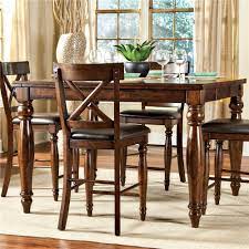 A rectangular dining table set is best paired with a formal décor and maybe even a china hutch. Intercon Kingston Counter Height Gathering Table With Butterfly Leaf Wayside Furniture Pub Tables