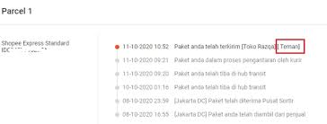 Cara ini sangat mudah pengaplikasiannya, anda hanya perlu memasukkan nomor resi yang sudah diperoleh dari akun pembelian pada marketplace. Saya Merasa Dirugikan Shopee Atau Shopee Express Karena Tidak Ada Kejelasan Dimana Pesanan Saya Media Konsumen