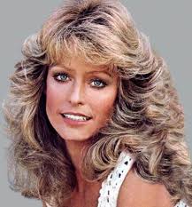 Farrah hairstyle inspiration from Charlie's Angels