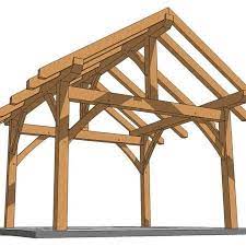 14x12 post and beam plan timber frame hq in 2021 timber frame plans timber frame pavilion pavilion plans