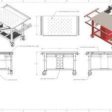 Welding Table Plans Bonus 3d Model Standard Metric Units Diy Multipurpose Workbench Build Plans Fabrication Welding Table Welding Table Diy Diy Welding