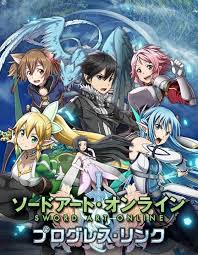 Video Sword Art Online Progress Link Smartphone Game Opening Posted Sword Art Sword Art Online Online Art Vrv (crunchyroll, hidive, and rooster teeth). pinterest