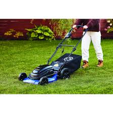 If mowing the grass is the least of your worries, be sure to check out all of costco's garden equipment including trimmers and pressure washers. Kobalt 3 In 1 Electric Lawn Mower 21 In Steel Blue Black Rona