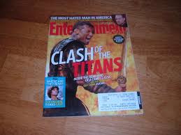 The most hated woman in america. Entertainment Weekly April 9 2010 Clash Of The Titans On Cover Jesse James Most Hated Man In America On The Set Of The Mentalist Simon Baker Susan Sarandon Kick Ass The Movie Entertainment