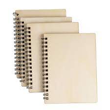 Unfollow blank book hardcover to stop getting updates on your ebay feed. 4 Pack Spiral Notebooks Journal With Wooden Hardcover A6 Blank Sketch Book Pad 4 5 X 5 8 Walmart Com Walmart Com