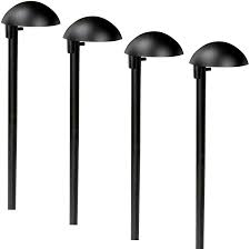 Paradise Gl22811bk Low Voltage Cast Aluminum Bala 11w Down Light Black 4 Pack Walmart Com Walmart Com