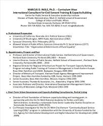 9 International Curriculum Vitae Free Sample Example Format Download Free Premium Templates