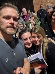 Michael and Anna at tonight's performance of Macbeth 🎭 (also love the song  choice for the Instagram stories post!)