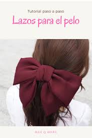 Como Hacer Un Lazo Para Ninas De Cinta Gruesa Paso A Paso Lazos Monos De Lazo Accesorios Para Cabello De Ninas