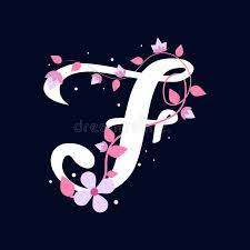 Browse letter f images and find your perfect picture. White F Letter With Flowers Alphabet Illustration On Dark Blue Stock Illustration Illustration Of Alphabet Plant 160412661
