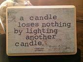 Italian Proverb Candle Quote Plaque Etsy Candle Quotes Italian Proverbs Quote Plaques