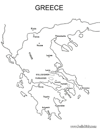 Coloring Map Of Ancient Greece Greece Map Ancient Greece Map Ancient Greek Map