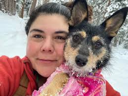 Maisy and I are sending you all holiday greetings from our home in the  beautiful southern Sierra!