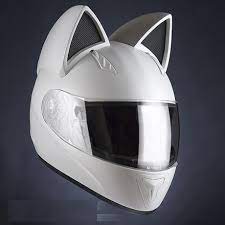 I Don T Care What This Is Actually For It S Officially For Me To Be In Daft Punk Neko Helmet With Cat Ear Motorcycle Helmets Helmet Custom Motorcycle Helmets